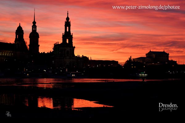 Dresden - Novemberabend - P. Zimolong